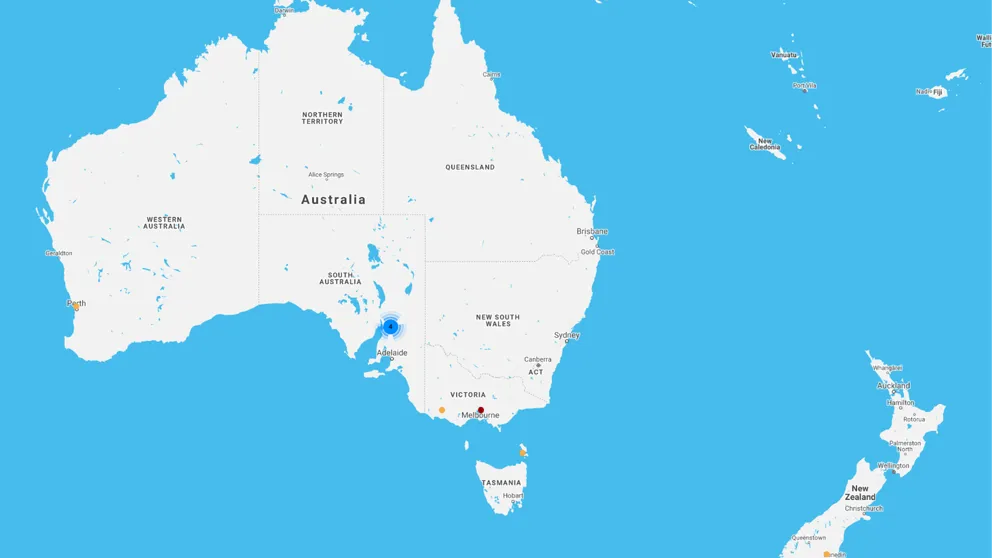 Track Record Gammelt Kort Aussie